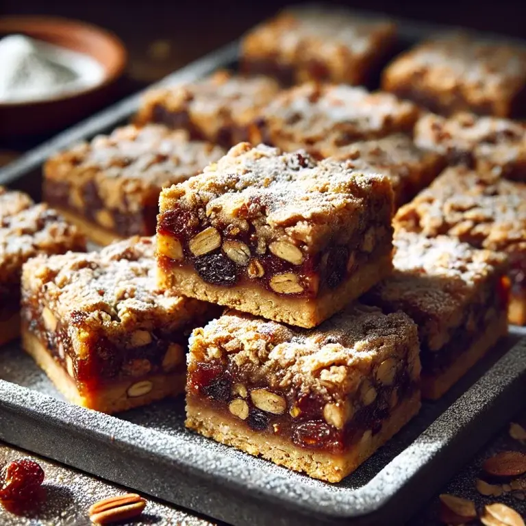 Mincemeat flapjacks