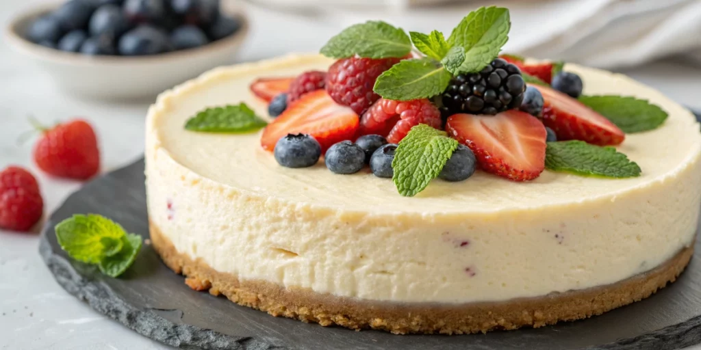 Cottage cheese dessert recipes including cheesecake and smoothie bowl.